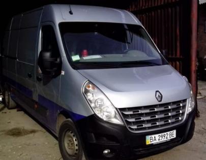 Пневмоподвеска на Renault Master 2011 года.