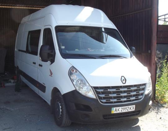 Пневмоподвеска на Renault Master 2011 года.