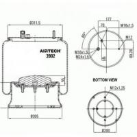 www.AirGART.com Пневморессора Airtech 3902K