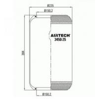 www.AirGART.com Пневморессора Airtech 3450-25
