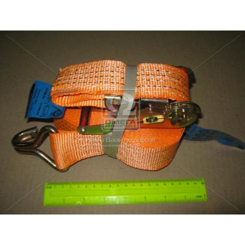 www.AirGART.com Стяжка груза, 2t. 50mm.x10m.(0.5+9.5) метал. ручка 